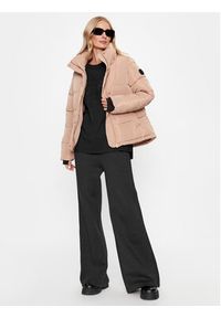 DKNY Sport Kurtka przejściowa DP3J9308 Brązowy Regular Fit. Kolor: brązowy. Materiał: syntetyk. Styl: sportowy #7