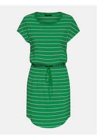 only - ONLY Sukienka codzienna May 15153021 Zielony Regular Fit. Okazja: na co dzień. Kolor: zielony. Materiał: bawełna. Typ sukienki: proste. Styl: casual #6