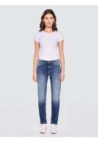 Big-Star - Jeansy damskie granatowe Maggie 546. Okazja: na co dzień. Kolor: niebieski. Styl: elegancki, casual, klasyczny