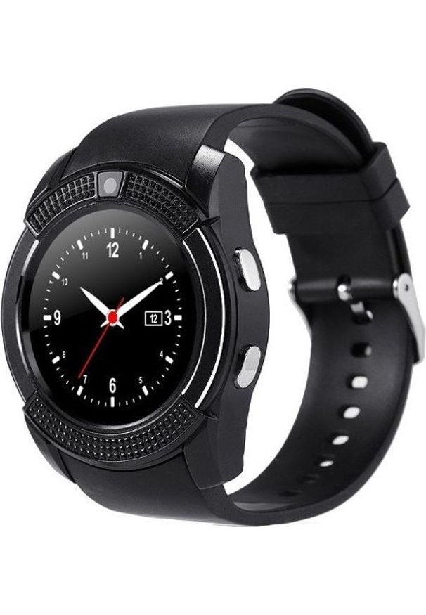 Czarny zegarek NoName smartwatch