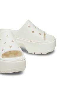 Crocs Klapki Stomp Slide 209347 Beżowy. Kolor: beżowy #4