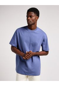 Lee - MESKA KOSZULKA LEE PLAIN LOOSE TEE SURF BLUE 112350758 #1