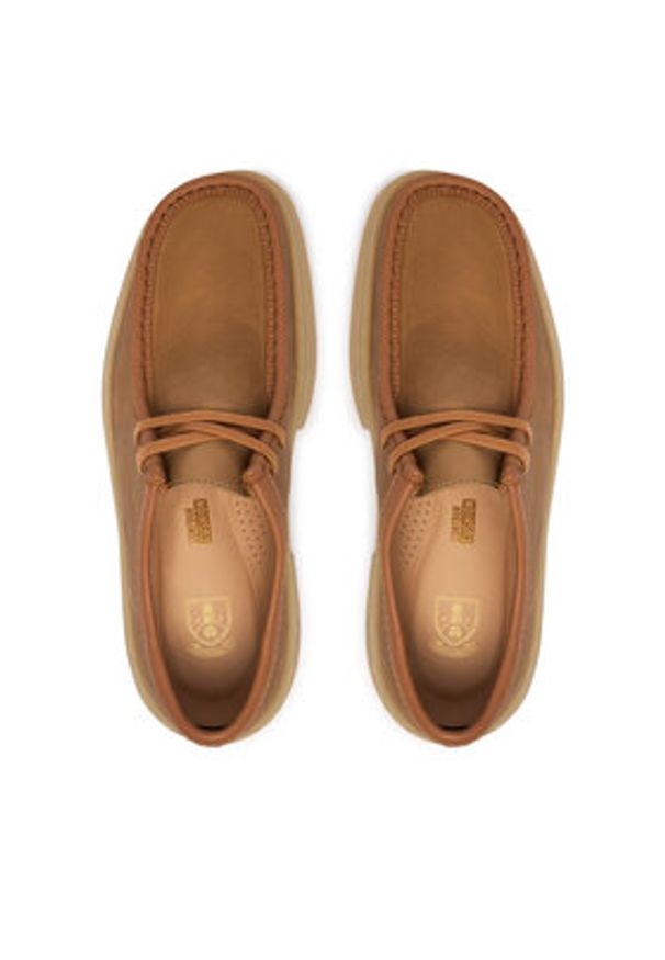 Clarks Półbuty Torview 26187196 Brązowy. Kolor: brązowy. Materiał: skóra