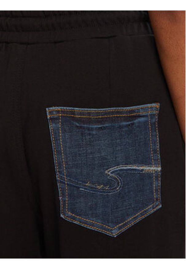 Desigual Joggery Kimy 25WWDD08 Granatowy Loose Fit. Kolor: niebieski. Materiał: jeans