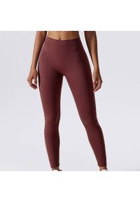 Intica - Legginsy z drapowaniem na trening i co dzień Ingedore. Kolor: czarny. Materiał: materiał, skóra. Wzór: gładki. Sport: fitness #11