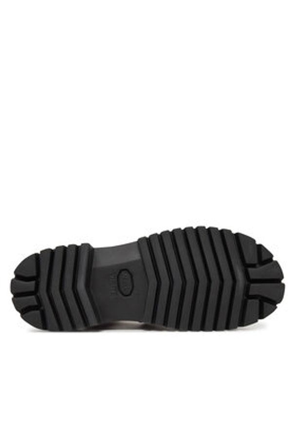 Fracap Sandały D031 Bordowy. Kolor: czerwony. Materiał: skóra