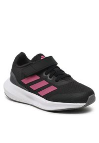 Adidas - Buty adidas. Kolor: czarny. Styl: sportowy. Sport: bieganie #1