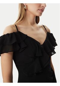 Morgan Sukienka koktajlowa 251-RJOLIE Czarny Regular Fit. Kolor: czarny. Materiał: syntetyk. Styl: wizytowy #5