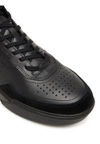 ecco - ECCO Sneakersy 53982451052 Czarny. Kolor: czarny. Materiał: skóra #5
