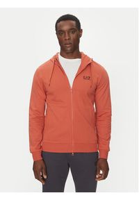 EA7 Emporio Armani Dres 8NPV63 PJVRZ M3004 Pomarańczowy Regular Fit. Kolor: pomarańczowy. Materiał: bawełna #3