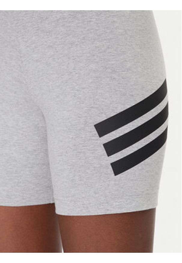 Adidas - adidas Kolarki Future Icons 3-Stripes JE0165 Szary Slim Fit. Kolor: szary. Materiał: bawełna