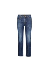 Lee - LEE MĘSKIE SPODNIE JEANSOWE RIDER MIDNIGHT BLUE 112355792 L701008593 #4