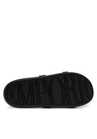 Emporio Armani Klapki XVPS15 XD444 Q781 Czarny. Kolor: czarny