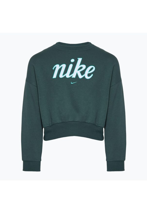 Bluza dziecięca Nike Sportswear Club Fleece. Kolor: zielony