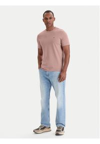 Napapijri T-Shirt Salis NP0A4H8D Różowy Regular Fit. Kolor: różowy. Materiał: bawełna #7
