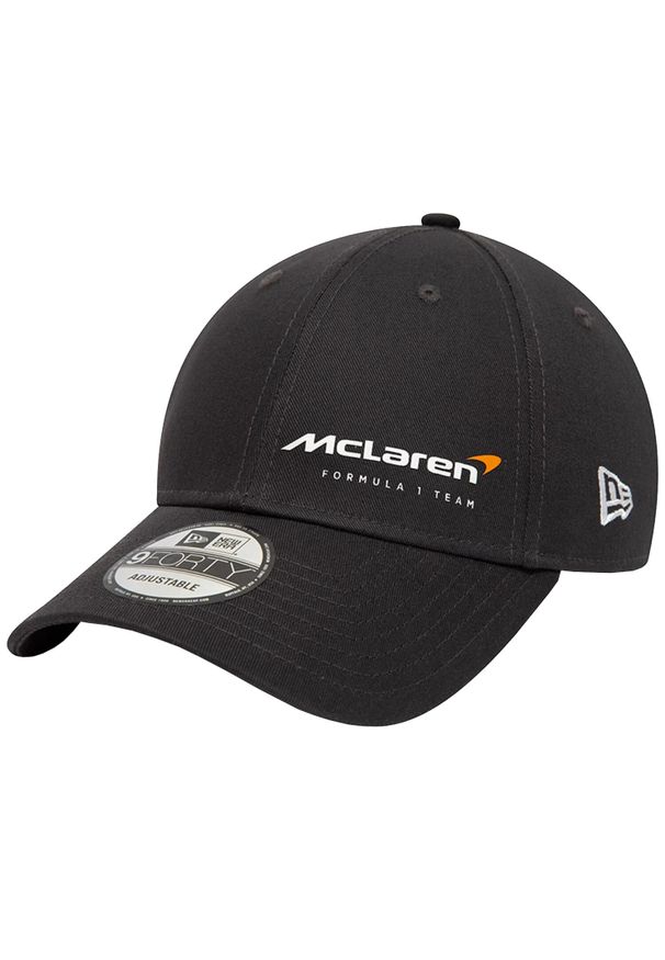 Czapka z daszkiem męska New Era McLaren F1 Team Essentials Cap. Kolor: wielokolorowy, czarny, szary. Materiał: bawełna