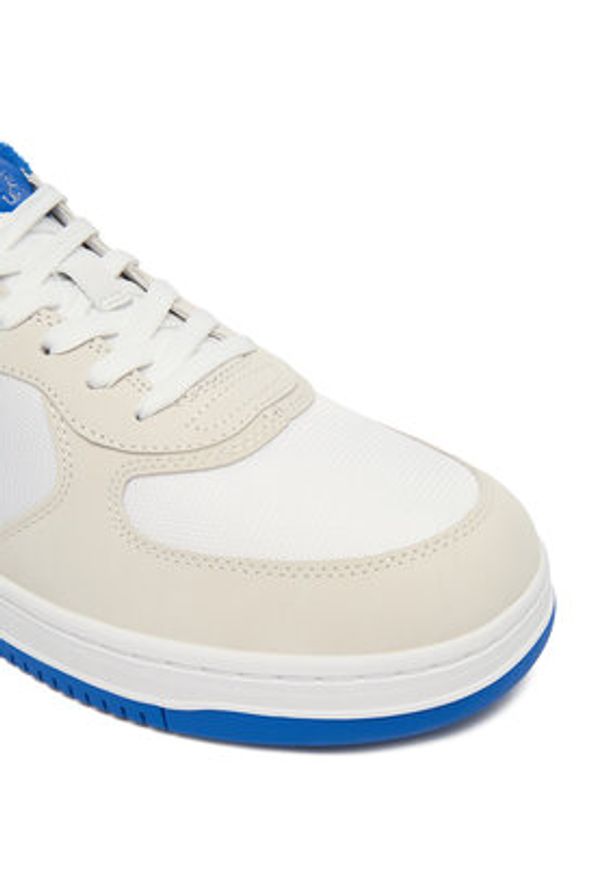 Polo Ralph Lauren Sneakersy 809P01625001 Biały. Kolor: biały. Materiał: zamsz, skóra