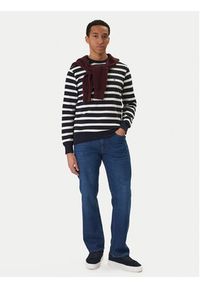 TOMMY HILFIGER - Tommy Hilfiger Bluza Ess MW0MW41352 Granatowy Regular Fit. Kolor: niebieski. Materiał: bawełna #3