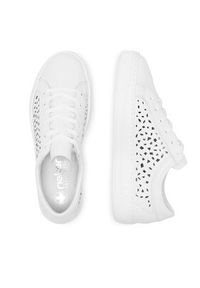 Rieker Sneakersy L8831-80 Biały. Kolor: biały #6