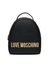 Love Moschino - LOVE MOSCHINO Plecak JC4197PP1LKD0000 Czarny. Kolor: czarny. Materiał: skóra