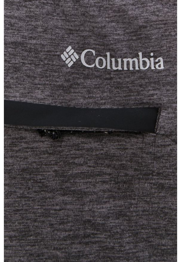 columbia - Columbia - Spodnie. Okazja: na co dzień. Kolor: szary. Materiał: skóra. Styl: casual