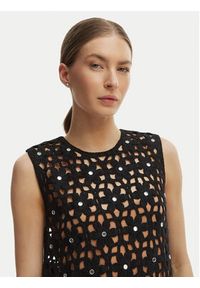 MICHAEL Michael Kors Sukienka letnia MS683CWKNE Czarny Slim Fit. Kolor: czarny. Materiał: syntetyk. Sezon: lato #2