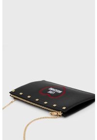 Love Moschino kopertówka kolor czarny. Kolor: czarny. Rodzaj torebki: na ramię #5