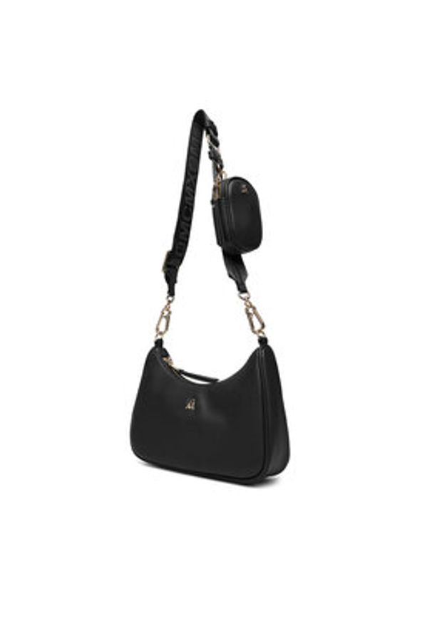 Steve Madden Torebka Bhabit SM13001828 Czarny. Kolor: czarny. Materiał: skórzane