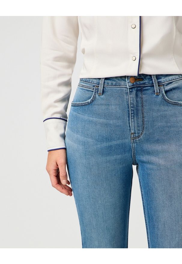 Wrangler - WRANGLER DAMSKIE SPODNIE JEANSOWE WRANGLER FIERCE FLARE SIERRA 112364512