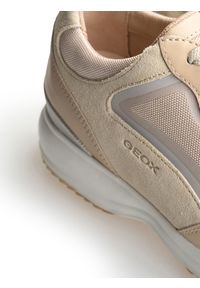 Geox Sneakersy "D-Happy" | D0262A08514 | Kobieta | Piaskowy. Nosek buta: okrągły. Materiał: tkanina, skóra #3