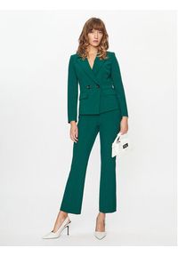 Marella Spodnie materiałowe Curzio 2331361738200 Zielony Regular Fit. Kolor: zielony. Materiał: syntetyk, materiał