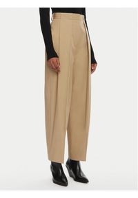 Balmain Spodnie materiałowe DF0PQ315CF47 Beżowy Regular Fit. Kolor: beżowy. Materiał: bawełna
