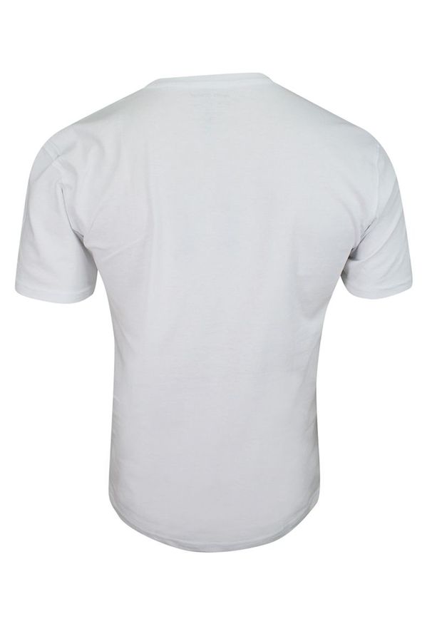 Pako Jeans - T-shirt Biały, 100% BAWEŁNA, U-neck, bez Nadruku, Męski, Krótki Rękaw -PAKO JEANS. Okazja: na co dzień. Kolor: biały. Materiał: bawełna. Długość rękawa: krótki rękaw. Długość: krótkie. Styl: casual