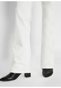 Dżinsy ze stretchem STRAIGHT, bestsellery bonprix biały. Kolor: biały #6