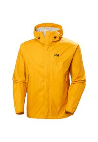 Kurtka wodoodporna Helly Hansen Loke. Kolor: żółty. Sport: turystyka piesza