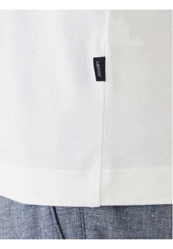 JOOP! T-Shirt Jose 30101942 Biały Regular Fit. Kolor: biały. Materiał: bawełna