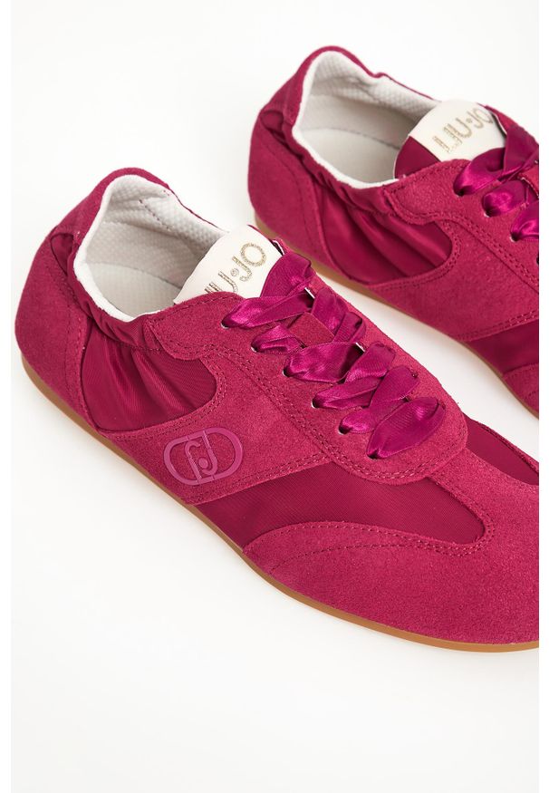 Liu Jo - Sneakersy damskie zamszowe LIU JO. Materiał: zamsz