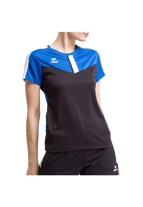 ERIMA - Koszulka damska Erima Squad. Kolor: czarny, niebieski, wielokolorowy. Materiał: materiał. Sport: piłka nożna