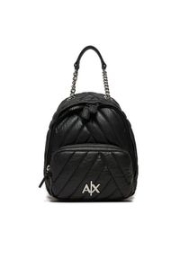 Armani Exchange Plecak 942889 2F745 00020 Czarny. Kolor: czarny. Materiał: materiał