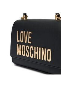 Love Moschino - LOVE MOSCHINO Torebka JC4024PP1LKD0000 Czarny. Kolor: czarny. Materiał: skórzane #3