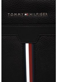 TOMMY HILFIGER - Tommy Hilfiger saszetka kolor czarny. Kolor: czarny