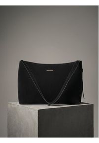Gino Rossi Torebka EO-LARA-513-518-2 Czarny. Kolor: czarny. Materiał: skórzane, zamszowe
