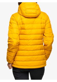 Fjällräven - Kurtka puchowa damska Fjallraven Expedition Pack Down Hoodie. Kolor: żółty. Materiał: puch