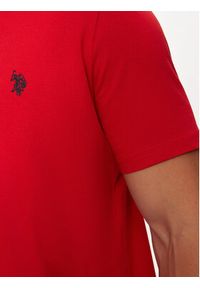 U.S. Polo Assn. T-Shirt MUP3310 Czerwony Regular Fit. Typ kołnierza: polo. Kolor: czerwony. Materiał: bawełna