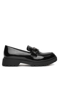 Loafersy DeeZee. Kolor: czarny