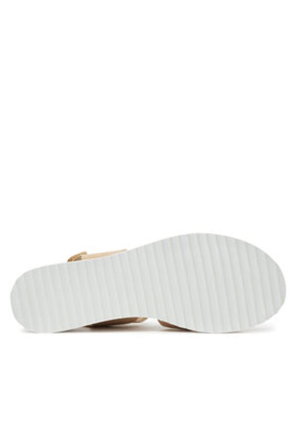 skechers - Skechers Sandały BOBS Desert Kiss-Shore Enough 114130/NAT Beżowy. Kolor: beżowy. Materiał: materiał