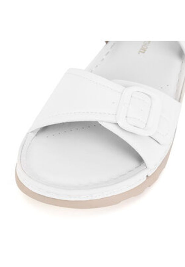 Clara Barson Sandały WYL0510-07 Biały. Kolor: biały. Materiał: syntetyk