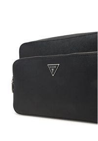 Guess Saszetka HMMISA P5222 Czarny. Kolor: czarny. Materiał: skóra #4