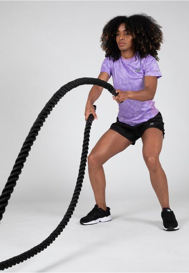 GORILLA WEAR - Raleigh Koszulka ilac. Kolor: fioletowy. Sport: fitness