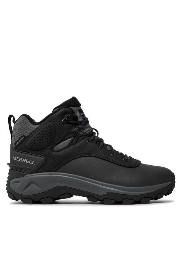 Merrell Trekkingi Thermo Kiruna 2 Mid Wp J037239 Czarny. Kolor: czarny. Materiał: skóra. Sport: turystyka piesza